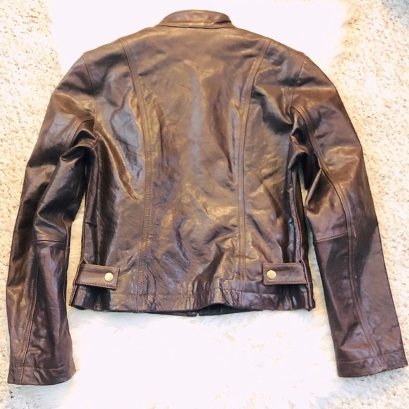Wilsons Leather Jackets & Blazers - 💫 SALE💫 Wilson Leather Brown Moto Jacket Size M